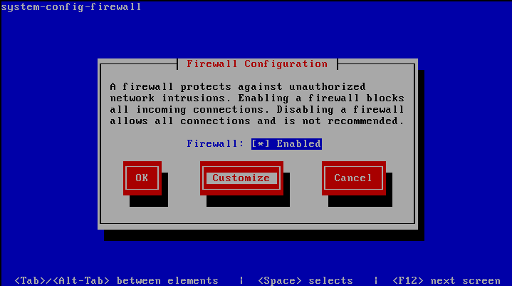 firewall configuration